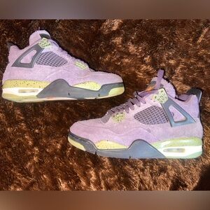Wmns air jordan 4 retro canyon purple
